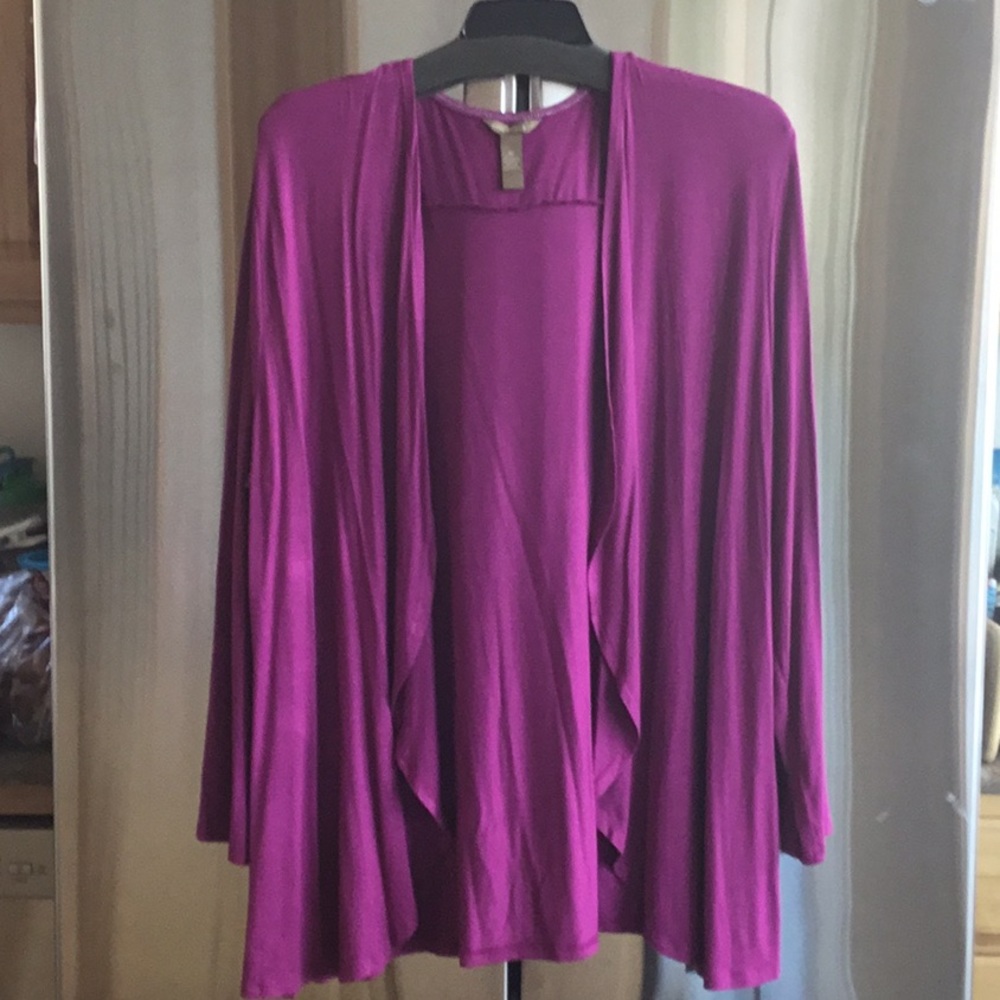 Bit & Bridle open-front cardigan, size 3X